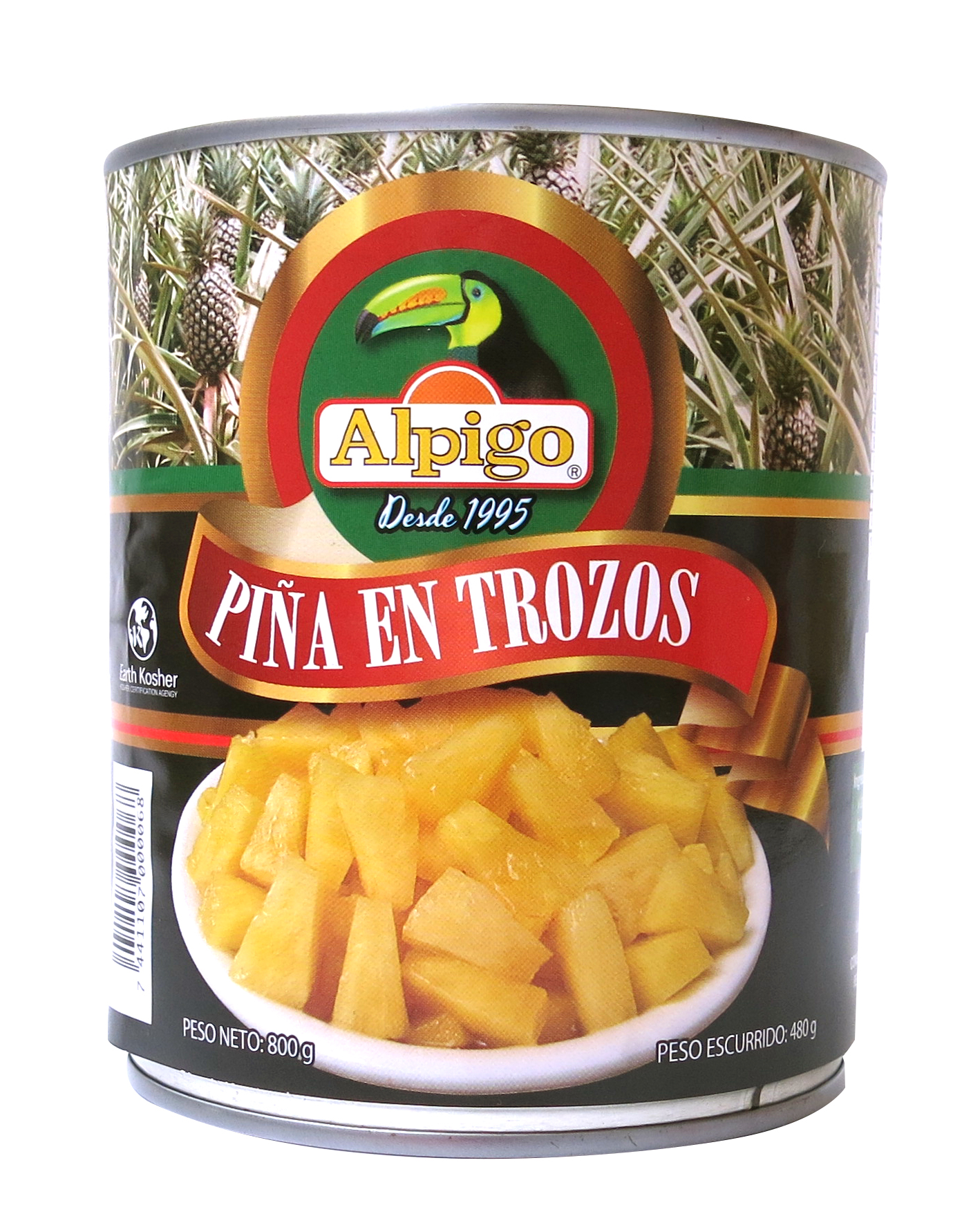 Piña en trozos - Distribuidora Europea